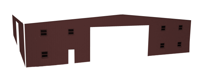 Rustic Red panel