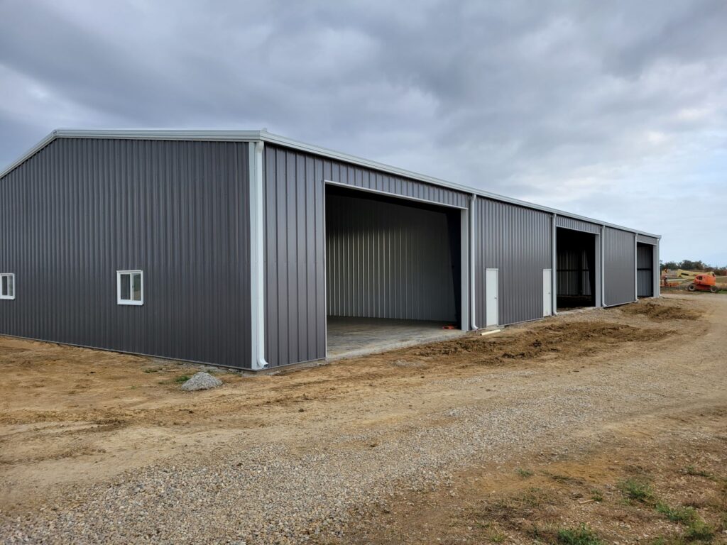 Cold Storage Building I Elberon, IA I - Topline Steel Buildings