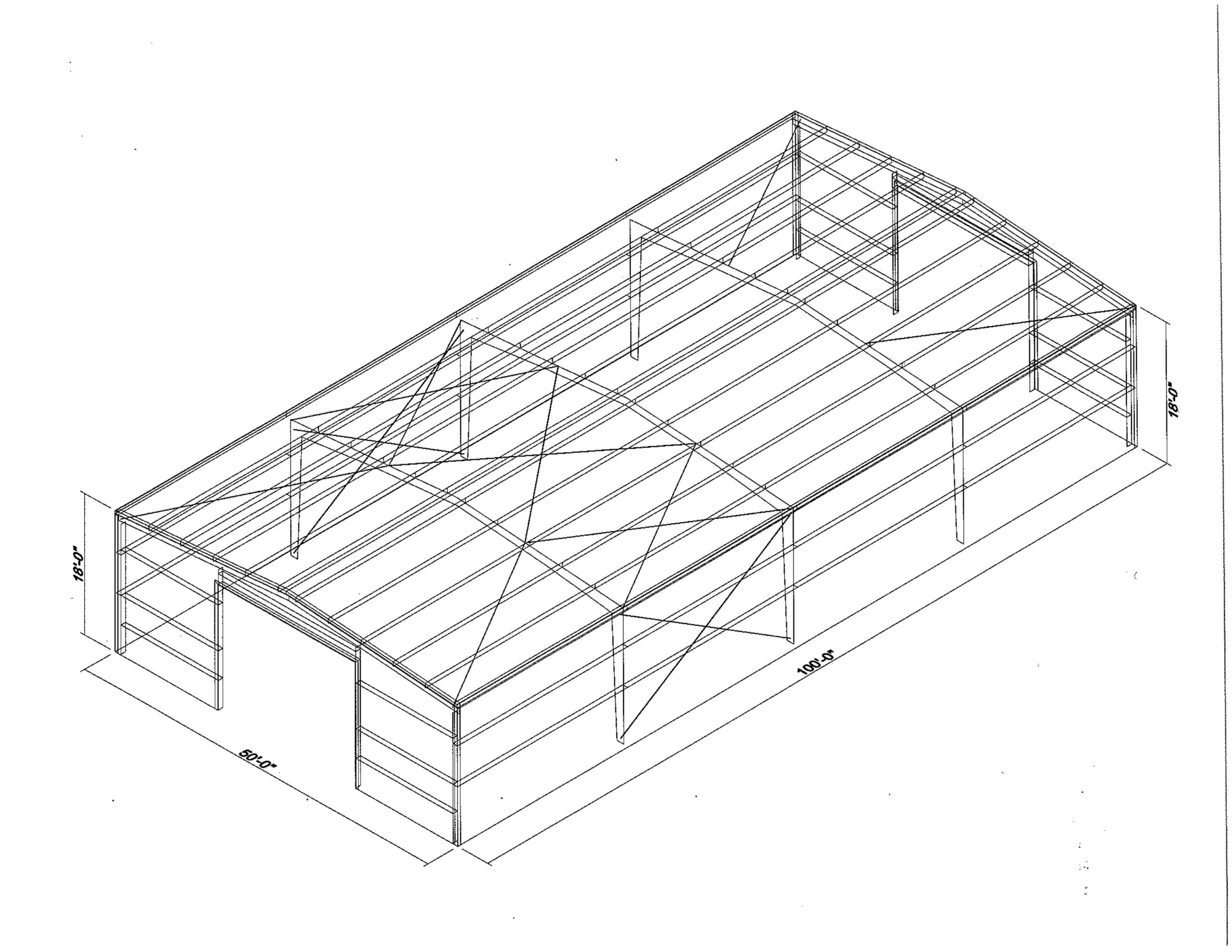 Diagram of building structure, current special