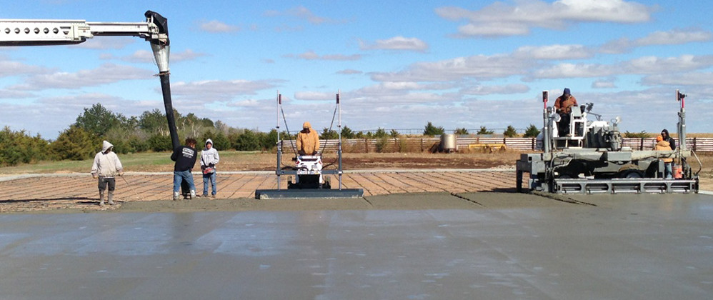 Steel Building Concrete Slab Services