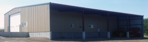 Topline Steel 50ft. Wide Prefabricated Steel Buildings for Wichita, Kansas