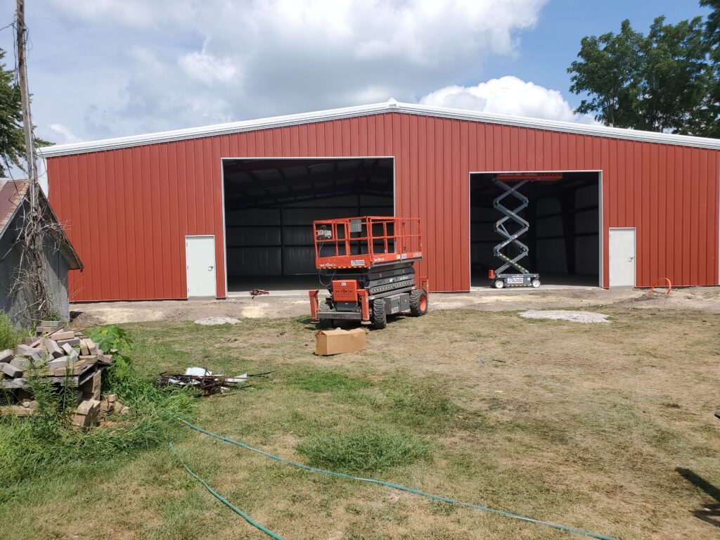 custom steel barn