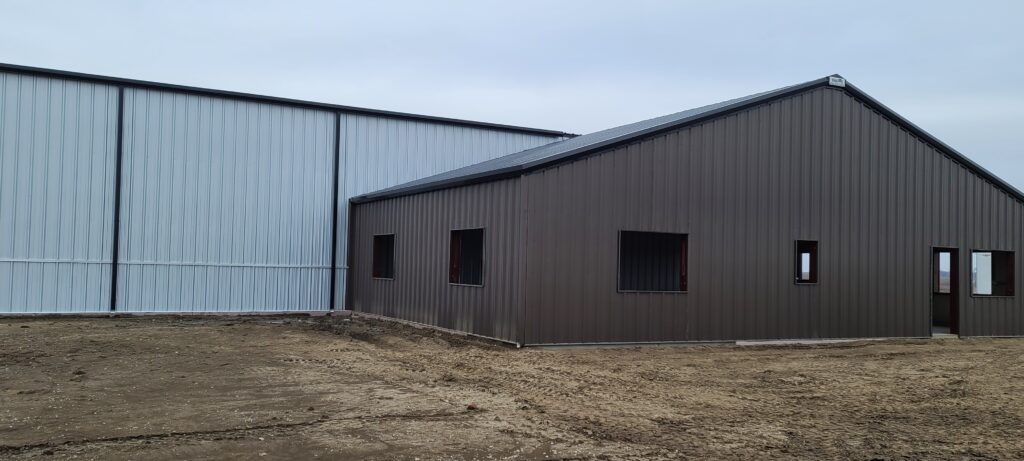 insulated metal shop with office missouri