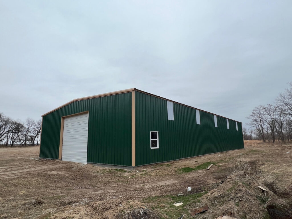 kansas metal shed