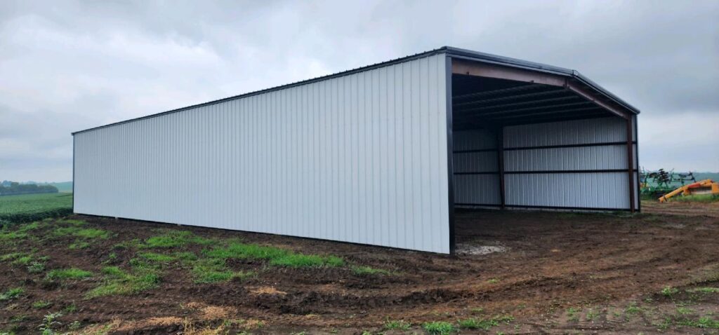 60'x100'x18' cold Storage Metal Building in Missouri from Topline Buildings