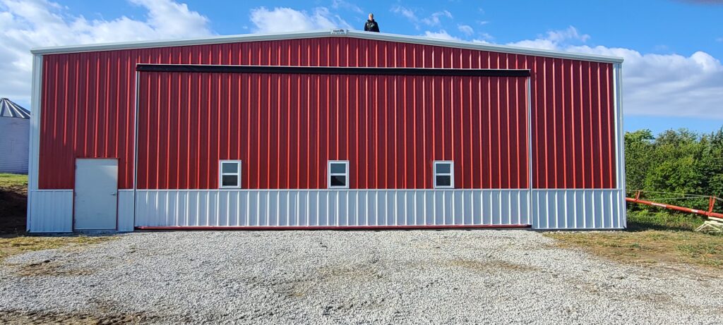 missouri farm storage building from topline steel buildings