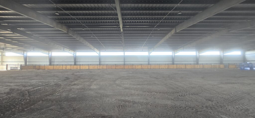 Metal Cattle Barn
