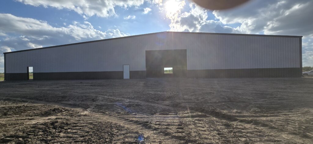 Metal Cattle Barn