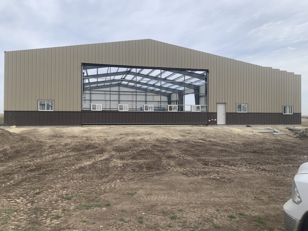80'x100'x20' Ag building