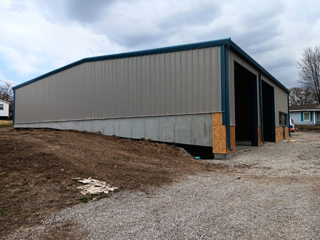 60'x60' commercial steel building