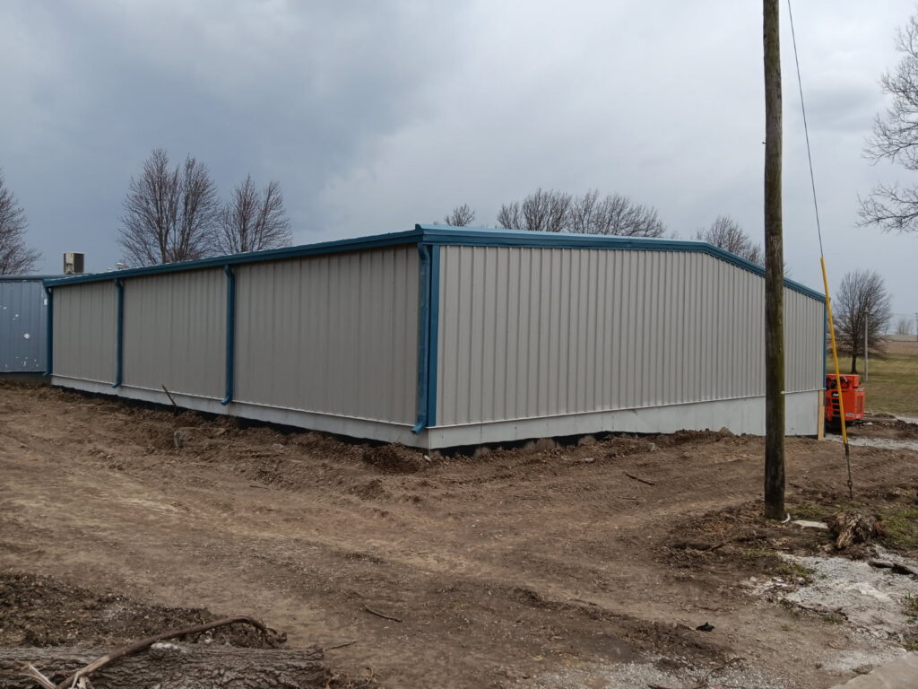 60'x60' commercial steel building