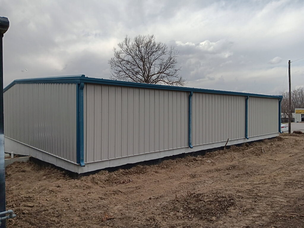 60'x60' commercial steel building