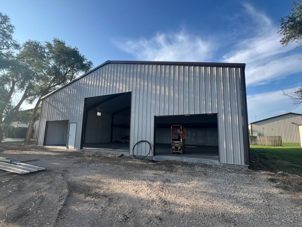 60'x50' metal building