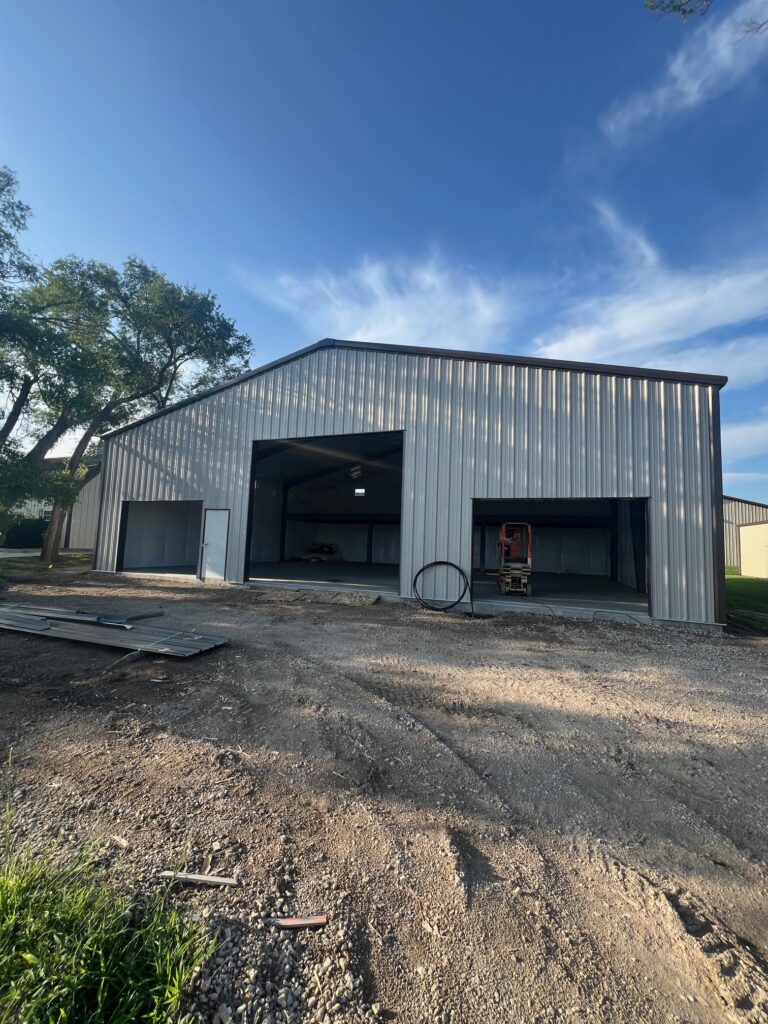60'x50' metal building