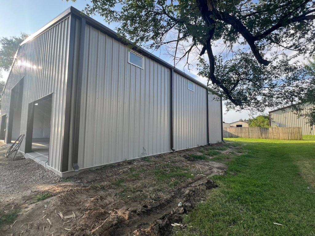 60'x50' metal building