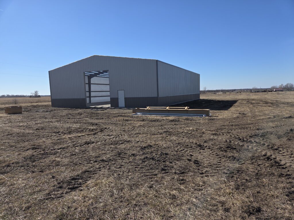 60'x80 steel building