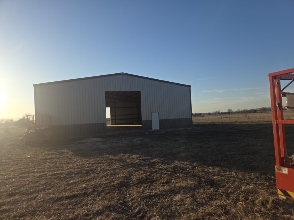 60'x80 steel building