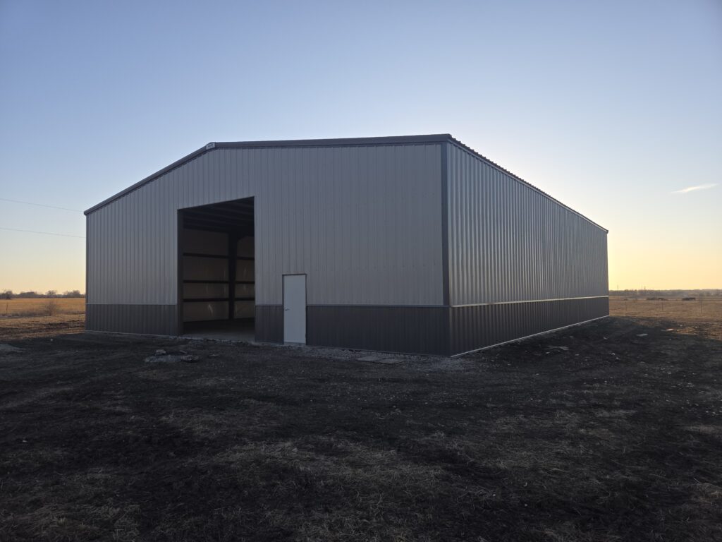 60'x80 steel building
