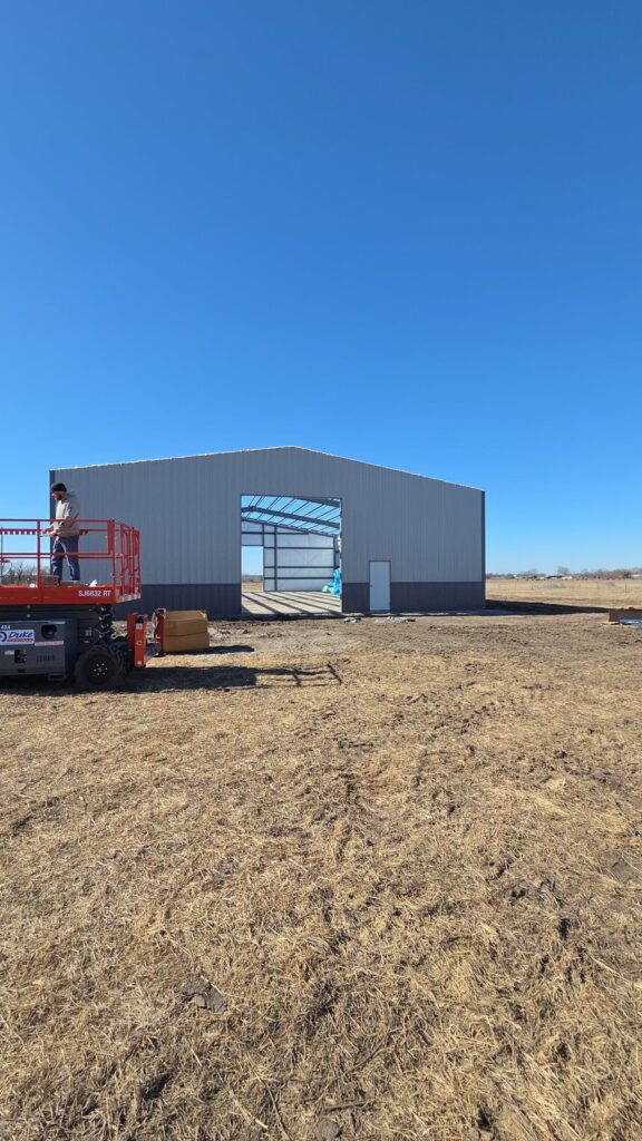 60'x80 steel building